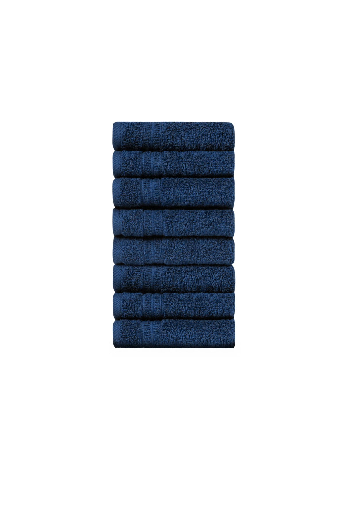 Σετ 8 πετσέτες επισκεπτών Homelovers Organic 30X30 Blue
