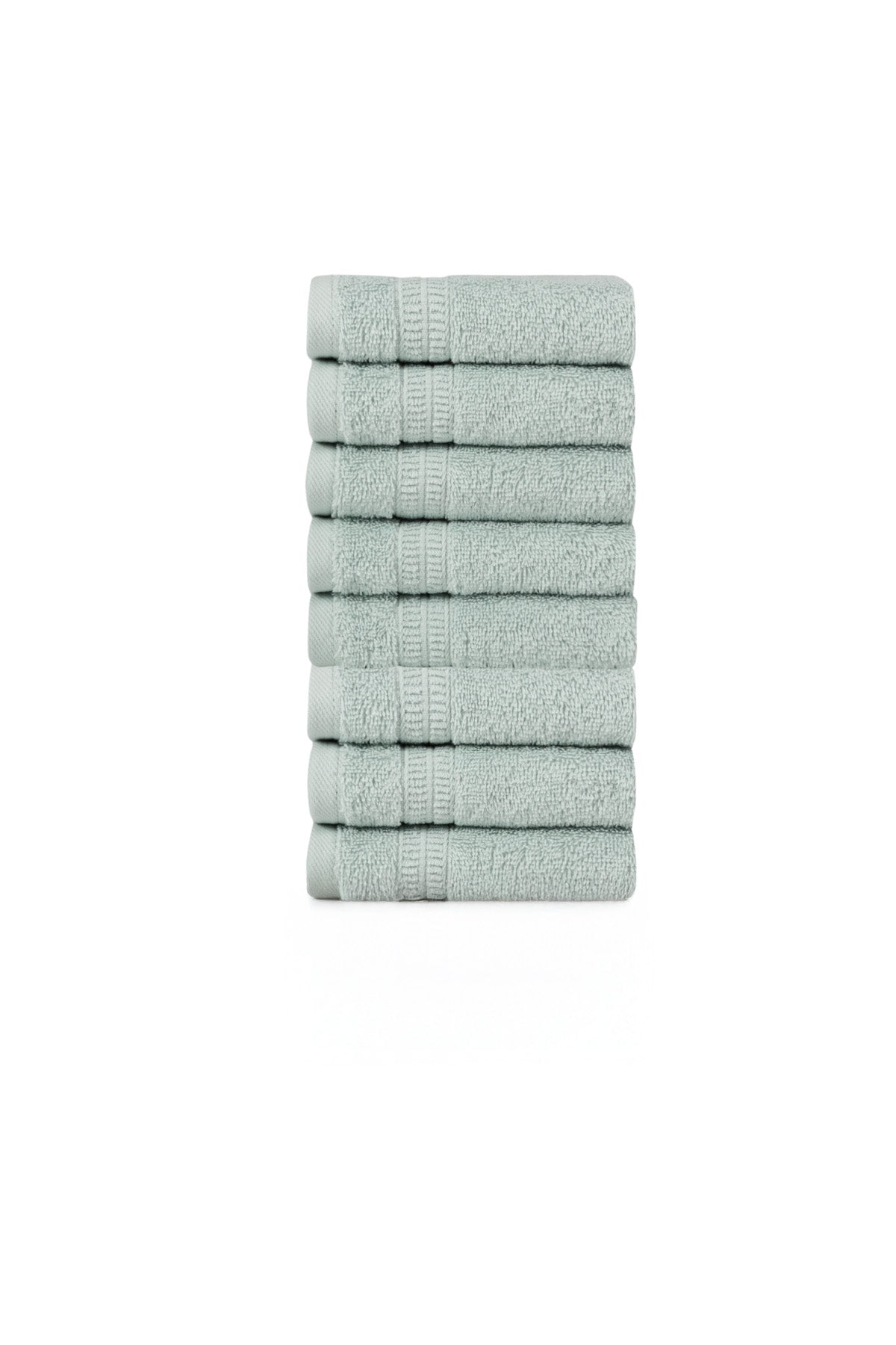 Σετ 8 πετσέτες επισκεπτών Homelovers Organic 30X30 Teal