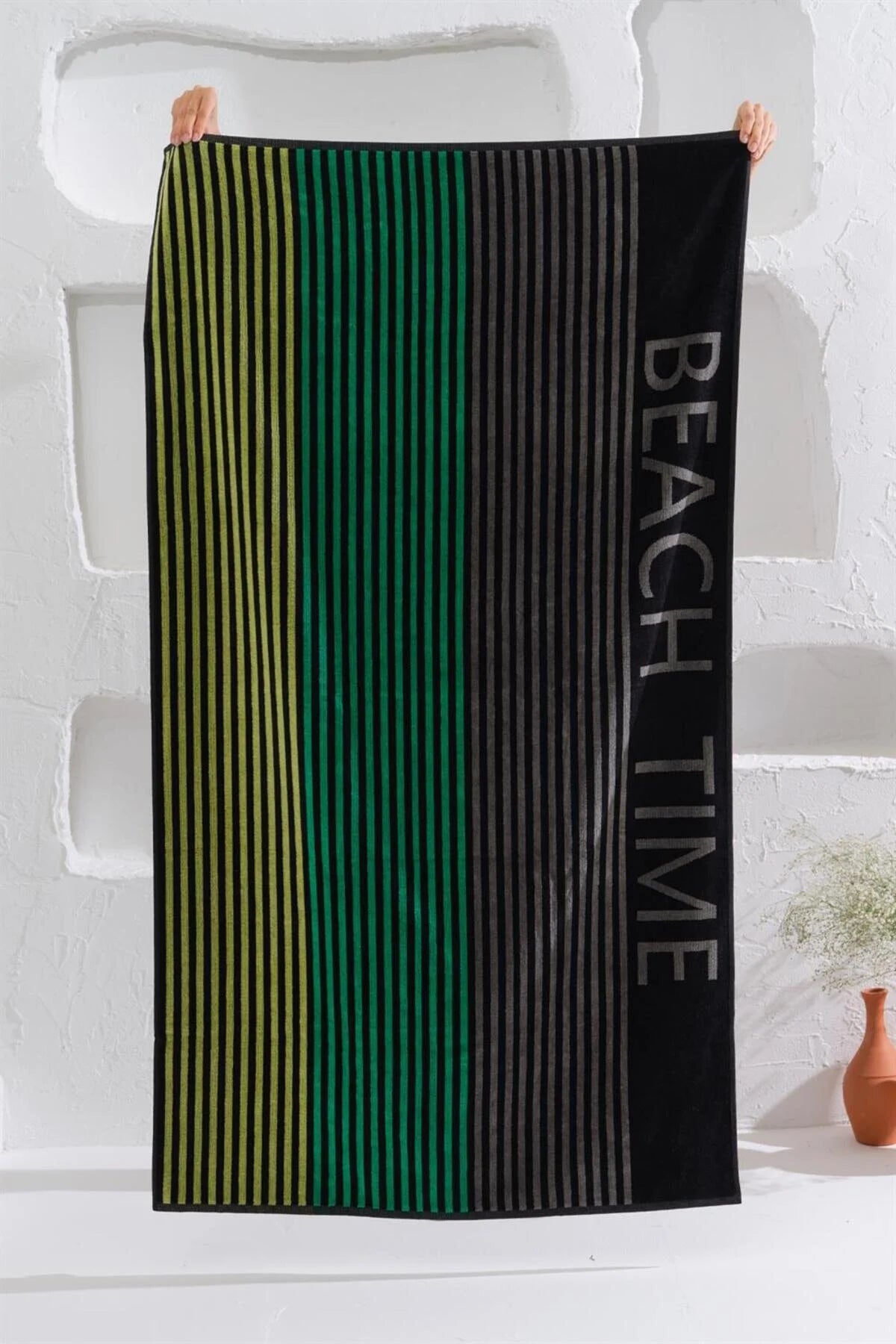 Πετσέτα Θαλάσσης Βαμβακερή με σχέδια Homelovers Organic 90X160 BEACH TIME