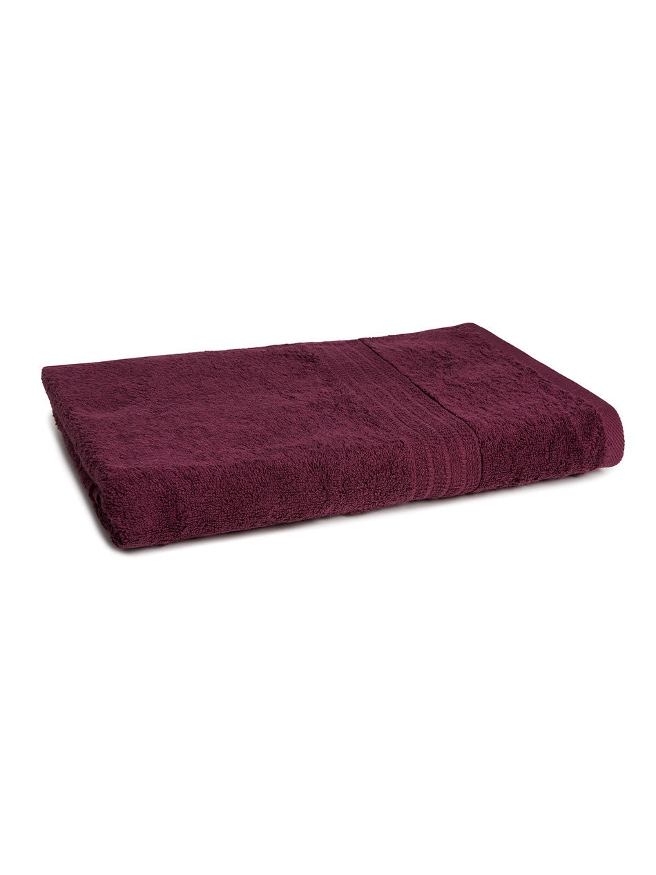 Πετσέτες Μπάνιου Homelovers Βαμβακερές Organic 500gsm Plum Purple