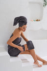 Πετσέτες Μπάνιου Homelovers Βαμβακερές Organic 500gsm Grey 66