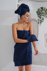 Πετσέτες Μπάνιου Homelovers Βαμβακερές Organic 500gsm Blue