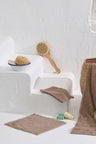 Πετσέτες Μπάνιου Homelovers Βαμβακερές Organic 500gsm Tobago Brown
