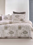 Σετ Φανελένια Σεντόνια Μονά Αιγαίον Flannelette 160X260 Brown