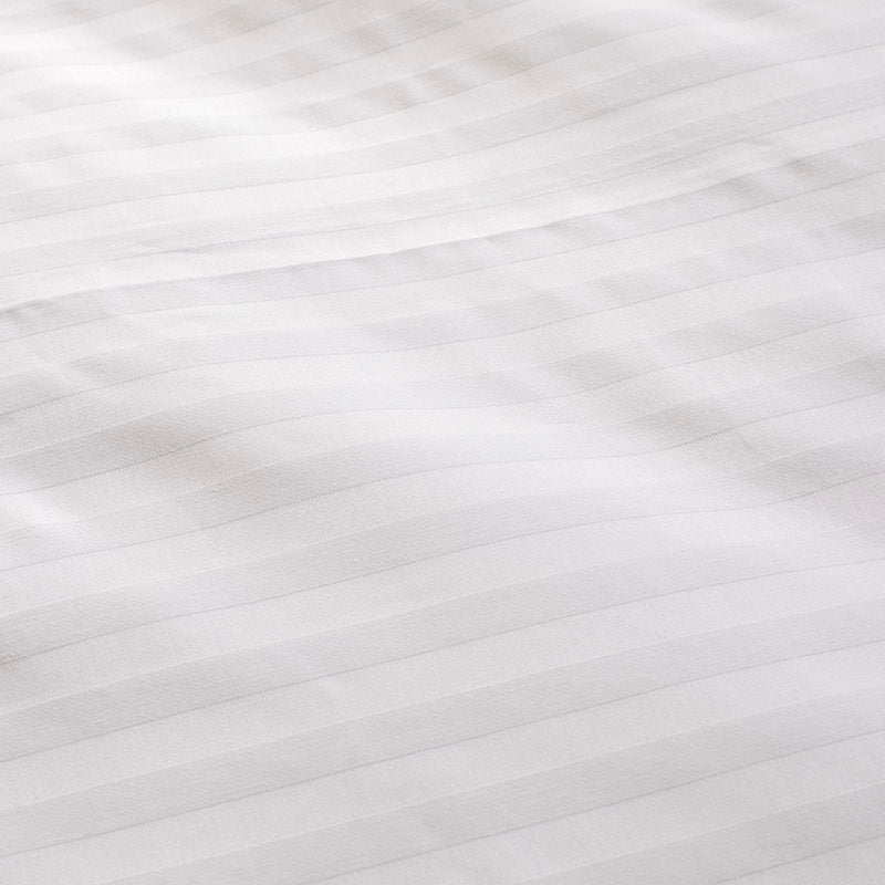 Σεντόνι Β300 Cotton ΑΙΓΑΙΟΝ HOTEL STRIPES Λευκό White