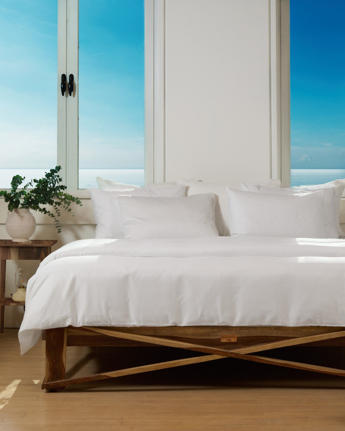 Παπλωματοθήκη ΑΙΓΑΙΟΝ Tencel Λευκή 270X250 White